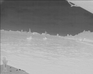 Infrared frame 2 from the orion boat